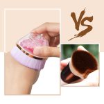 LOBE MIRACLE Foundation Brush for Liquid Makeup - Flawless Flat Top Kabuki Face Brush for Blending Liquid, Cream, Powder Foundation Momma Makeup Brush with Case - Image 4