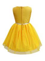 A.T.U.N. (ALL THINGS UBER NICE) Girl's Skater Knee Length Embroidered Sleeveless Dress for Party and Special Occasions - Image 2