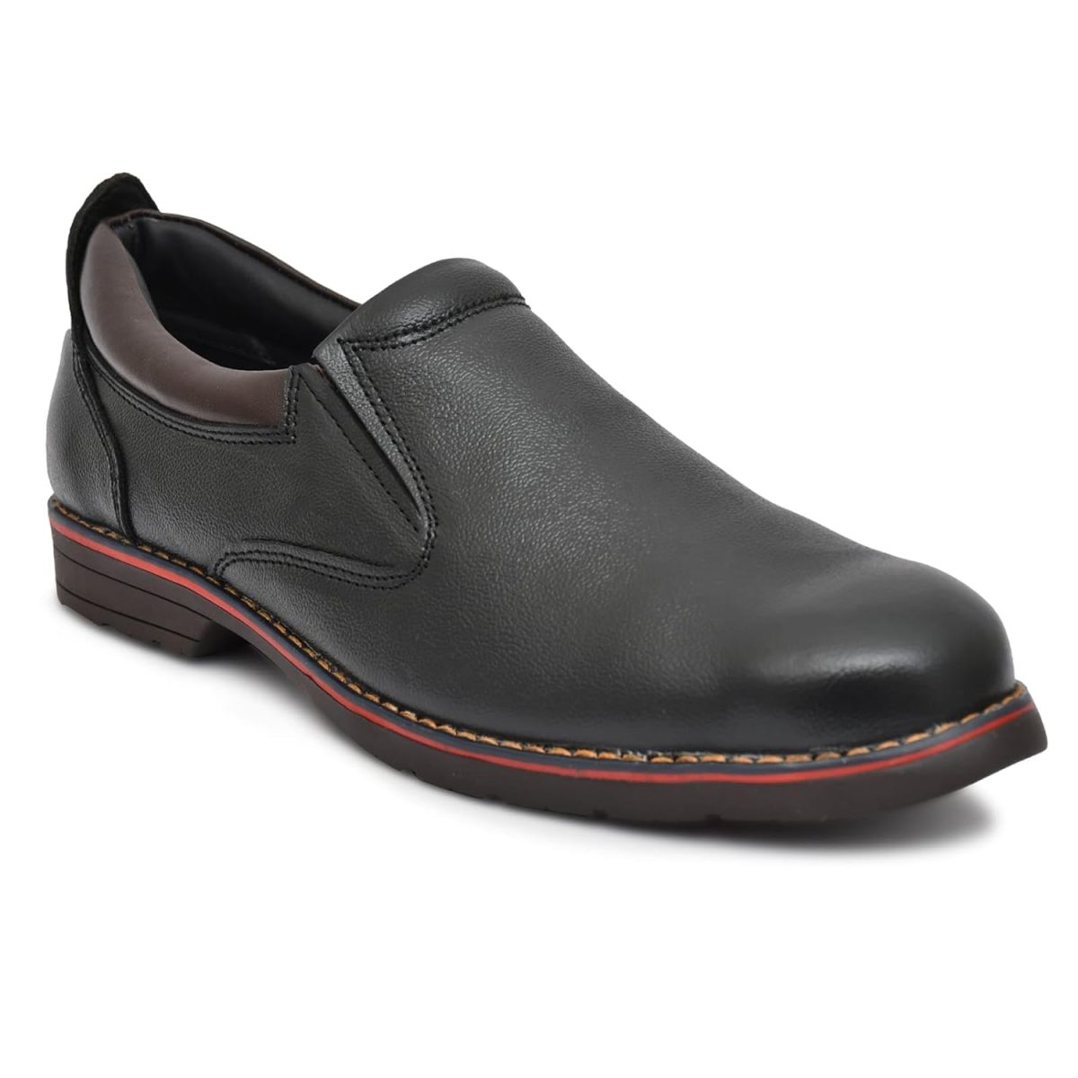 TORZU Men's Real Leather Steel Toe Light Weight Industrial Safety Shoes for Men