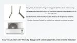 RK Electrical and Hardware - Heavy Duty Fix-It Split AC Stand/Air Conditioner Outdoor Unit Mount - Suitable for 1 to 2.5 Ton AC Load - Image 2