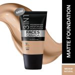 FACESCANADA Celeb Glow Kit | Silver Strobe Cream (30ml) + Medium Natural All Day Hydra Matte Mini Foundation (18ml) | Makeup Kit For Women (Combo Pack of 2) - Image 3