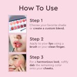 C2P PROFESSIONAL MAKEUP Pro 12 Shades Lipstick Palette for Women 42g, Nude Creamy Matte Lip Color, Blusher & Contour, Waterproof, Lightweight Long-Lasting Hydrating Lipstick Kit Set (Barely Brush) - Image 4