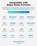 New World Anber-nic RG35XX 2024 Retro Handheld Game Console Linux System HDMI and TV Output 3.5 Inch IPS Screen 64G TF Card Classic Games 2600mAh Battery, Best Gift for Child