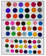 DeLegarde Velvet Plain Big Size Bindi for Women (Multicolor)