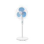 Orient Electric Stand-82 400 MM Oscillating Pedestal Fans | Stand Fan with Tilt Mechanism | High Air Delivery | Aesthetic Design with Telescopic Arrangement (Sky Blue)