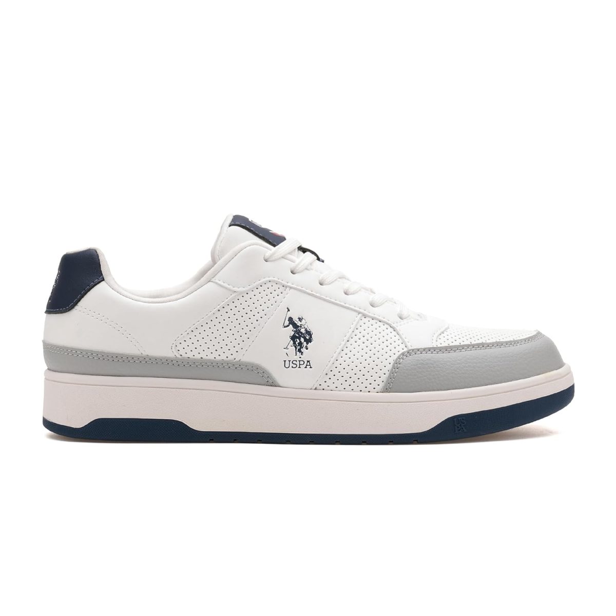 U.S. Polo Assn. USPA|Simon|White Stylish Casual Sneaker Shoes for Man - Image 6
