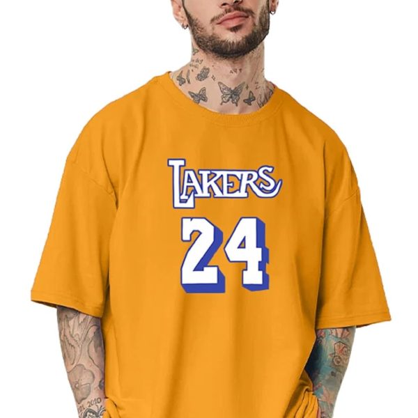 LEOTUDE Men's Cotton Oversized Fit T-Shirt