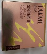 LAKME 9TO5 SUPER MATTE COMPACT+ NIACINAMIDE (8G) APRICOAT
