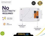 Swarn Jal (Model: A-VO) Water Tank Alarm, Overflow Control Bell, Cell/Battery Powered, Loud Human Voice, Brass Sensors, 100% Shock Proof, 1-3 Years Cell Life, One Year Complete Warranty - Image 2