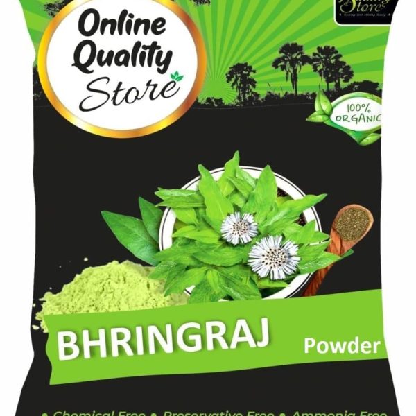 Online Quality Store Bhringraj powder for hair - 100% Natural (200 Grams)