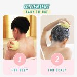 WAZDORF Body Scrubber with Soap Dispenser Brush, Silicone Exfoliating Brushes, Soft Body Exfoliator, Bath Loofah for Babies, Kids, Women, Men and Pets (Standard, 2, count) - Image 3