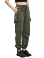Q - RIOUS Women's Relaxed Fit Cargo Style Jogger Pants