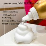 Hair Pure Extra Hold Hair Mousse Long Lasting Hold with Pro-v B5 Hair Volumizer with Shine Hair Styling Mousse 300ml - Image 3