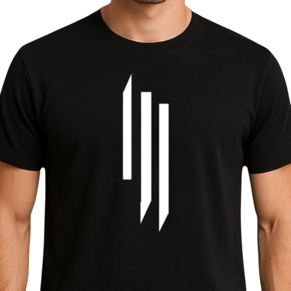 KIDDY STAR Mens T Shirt Black-Men_HS_Black_108 - Image 2