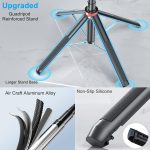 Celfiexpt 71-inch Selfie Stick Tripod 360 Degree Rotation Rechargeable Remote Quadripod Stand Gimbal Handle for Mobile Phone Camera Gopro 360° Panoramic Shooting Vlogging Live Stream - Image 5