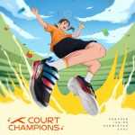 Hundred Court Champions Unisex Non-Marking Court Shoes | Badminton, Pickleball, Table Tennis & Other Indoor Sports | Lightweight, Cushioned Grip - Image 2