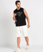 Rock Paper Scissors Printed Workout Hoodie Mens Vest Super Gym Vest - Image 3