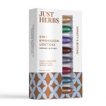 Just herbs 8 in 1 Herbal Metallic-shimmer finish, Long Lasting & Ultra Smooth Eye Shadow Lidsticks with Kumkumadi - 12gm