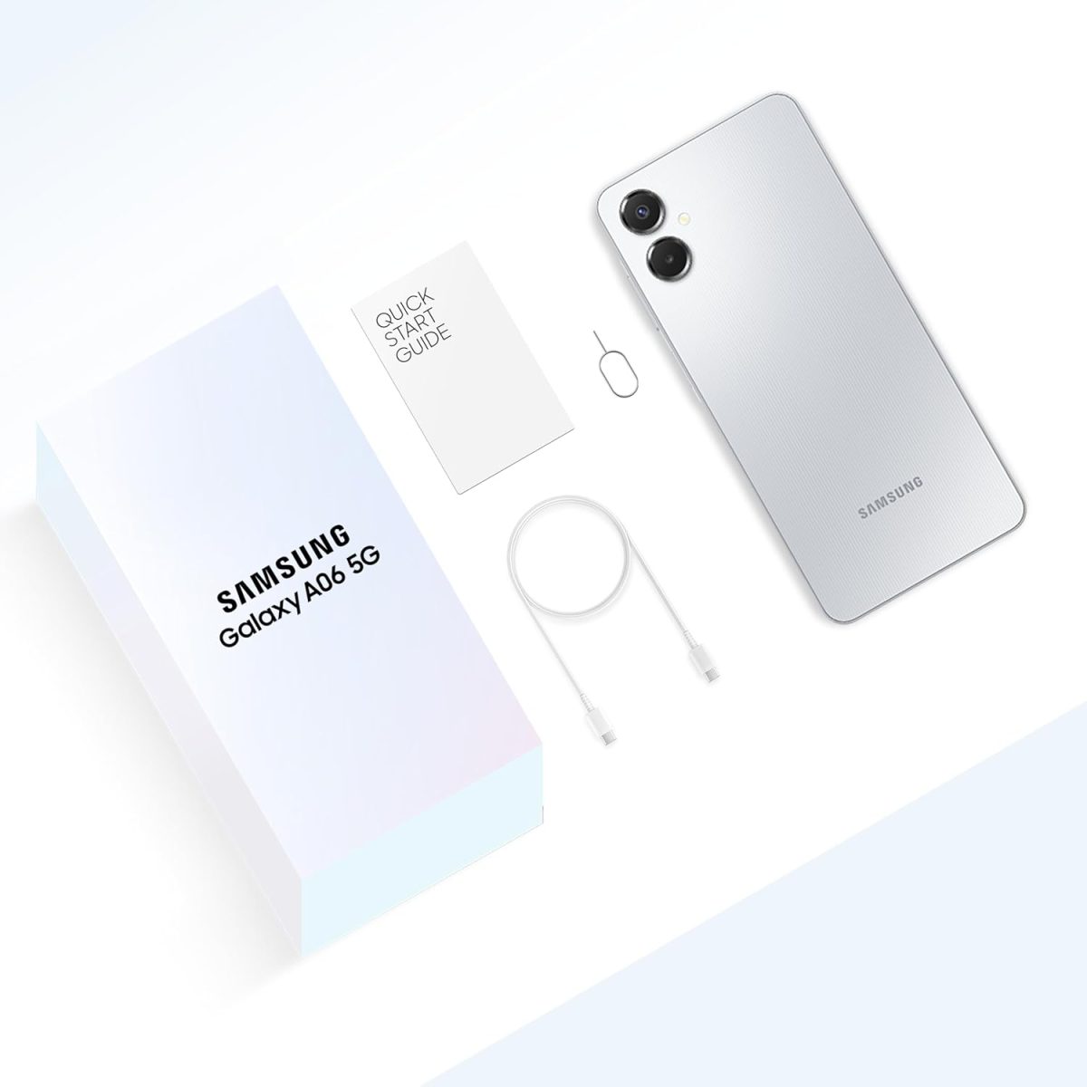 Samsung Galaxy A06 5G (Gray, 4GB RAM, 128GB Storage) | 50MP Dual Camera | 4 Gen OS Upgrades | IP54 Rating | Voice Focus - Image 7