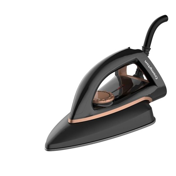 Crompton InstaGlide 1000-Watts Dry Iron with American Heritage Coating, Pack of 1 Iron