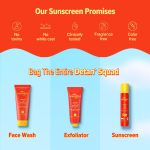 Aqualogica Detan+ Dewy Sunscreen SPF 50+ PA++++ with Cherry Tomato & Hyaluronic Acid - 50 g | Broad Spectrum SPF 50+ PA++++ | UVA/B & Blue Light Protection | Anti-Pollution Factor (APF) Technology | Removes Tanning | Fragrance-Free & No White Cast | For Detan & Even Skin - Image 7