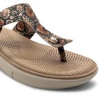 KazarMax Amelia Lightweight | Cushioned | Bounce Back | Floral Printed Flat Thong Sandals For Women - Image 6