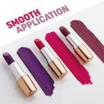 Gleva Metallic Long Lasting Lipstick for Women, No Smudge, Lightweight & Hydrating Formula with Metallic 3D Shine, Waterproof Lipstick, Full Coverage Lip Makeup (Majestic Mauve) - Image 5