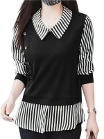 LITZO Top for Women Regular Fit Latest Stylish Office Wear Western Top (L-23-24)