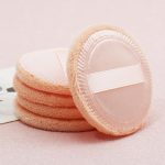 Gleva 4Pcs Washable Powder Puff Soft Face Makeup Sponge, Loose powder Foundation Blending Sponges Set, Beauty Blender, Round Shape Reusable Cosmetic Powder Puff Wet & Dry Tool For Women - Image 5