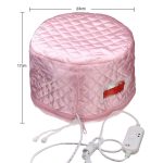 THEODORE Hair Care Thermal Head Spa Cap Treatment with Beauty Steamer Nourishing Heating Cap, Spa Cap For Hair, Spa Cap Steamer For Women (PINK) - Image 3