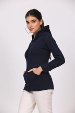 MARVKIT Women's Fleece Zipper Hoodie Jacket � Warmth, Style, and Comfort - Image 3