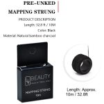 BOLUOYIN Pre-Inked Brow Mapping String for Microblading Eyebrow Marker Thread Tattoo PMU Microblading string Measuring Tool for Marking Symmetrical Eyebrows (Pre-Inked (2 Pack)) - Image 6