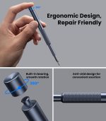 AXTH 25-in-1 Small Precision Screwdriver Set, Professional Magnetic Mini Repair Tool Kit for Phone, Computer, Watch, Laptop, Macbook, Ring Doorbell, Eyeglass, Electronic, [Bearing Steel] Screw Driver - Image 5