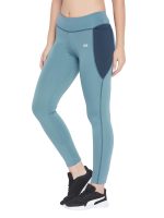 Clovia Women's Snug Fit High Rise Activewear Ankle Length Tights with Pocket - Image 6