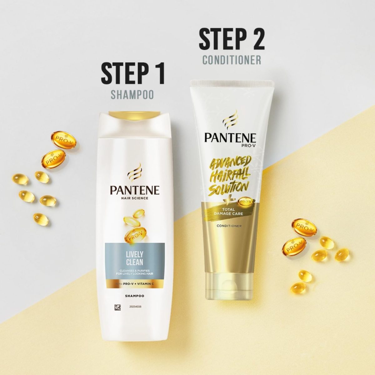 Pantene Advanced Haircare Solution, Lively Clean Shampoo for Women, 200ML - Image 5