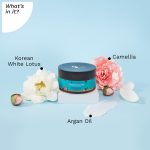 Pilgrim Korean Argan Oil Hair Mask For Dry & Frizzy Hair With White Lotus And Camellia | Hair Mask For Smoothening Hair, Deep Conditioning And Hair Fall Control | For Men & Women | 200Ml, 1 Count - Image 3