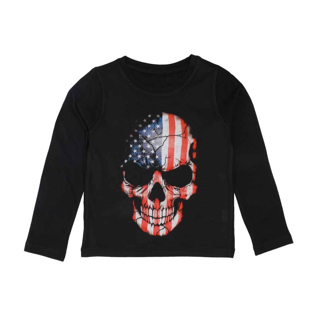 wear your mind Boy's Solid Regular Fit Long Sleeve Top