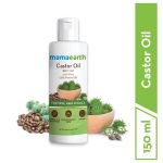 Mamaearth Castor Oil with 100% Pure Cold Pressed Castor Oil For Skin, Hair & Nails - 150 ml | Hydrates & Nourishes Skin | Promotes Hair Growth & Strengthens Hair | Strengthens Nails | Eyebrow & Eyelash Growth - Image 3