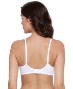 Lyra Women's Non-Padded T-Shirt BRA-511 T-Shirt Bra 511_2PC_White & Black_38B - Image 3