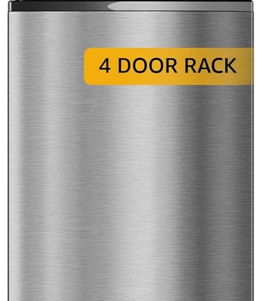 Whirlpool 231 L 2 Star Intellifresh Inverter Frost-Free Double Door Refrigerator (IF INV ELT DF278 /TL, German Steel, Internal UI Touch)
