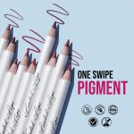 Glam21 Loaded Lips Matte Lip Liner | Set Of 12 | Long-Lasting | Waterproof | Transfer-Proof Matte Finish | One-Stroke Color Application | Non-Drying, 1.1gm Each - Image 4
