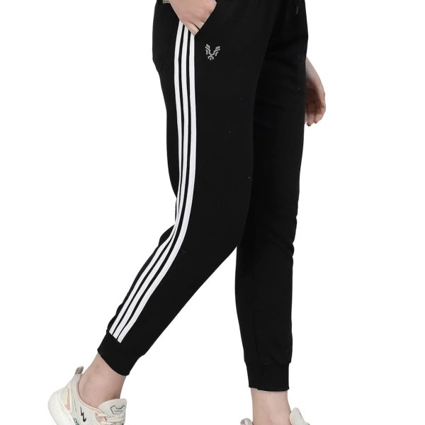 UZARUS Women's Joggers Stretchable Pants | Slim Fit Casual Joggers for Women | Straight Relaxed Fit | Gym Pants