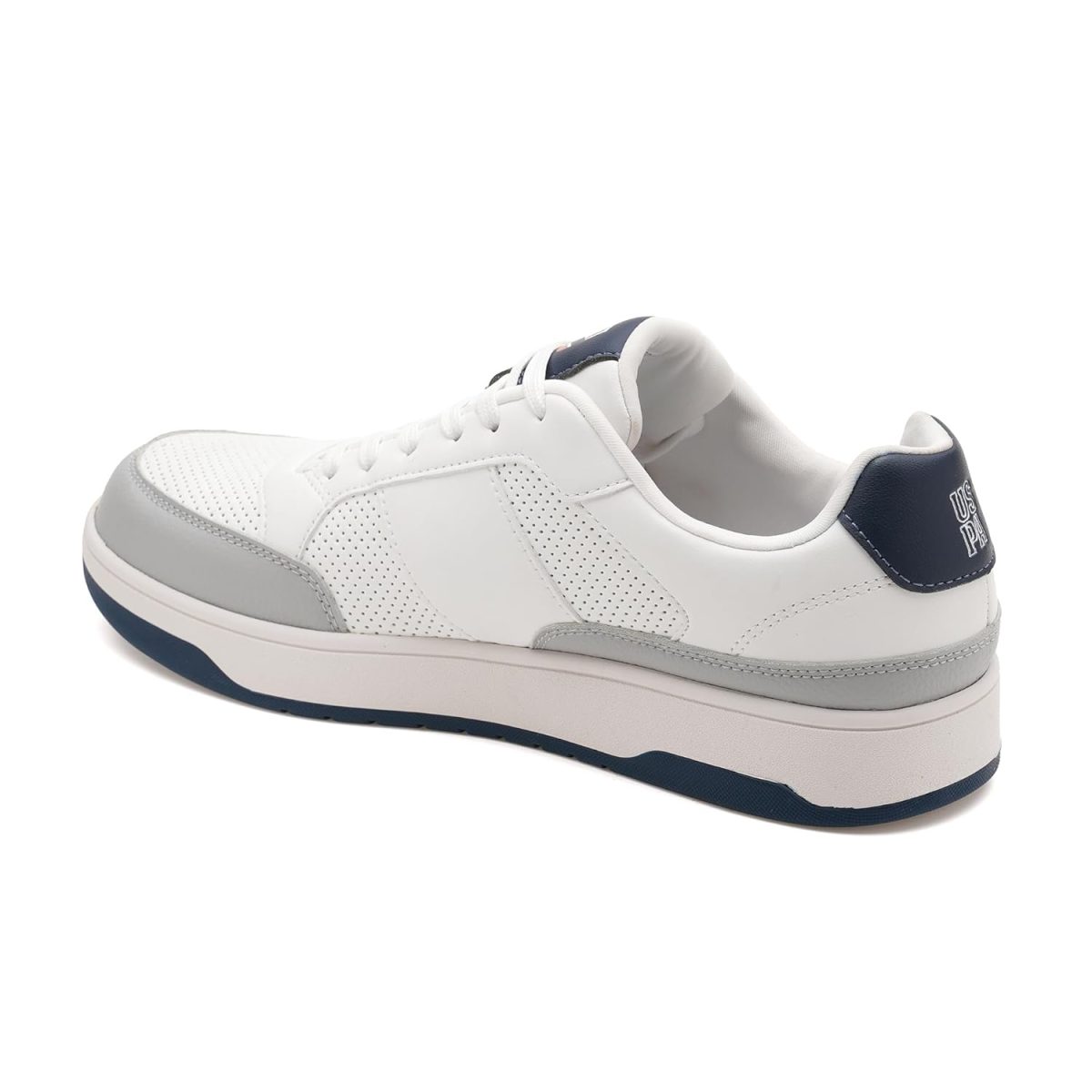 U.S. Polo Assn. USPA|Simon|White Stylish Casual Sneaker Shoes for Man - Image 3