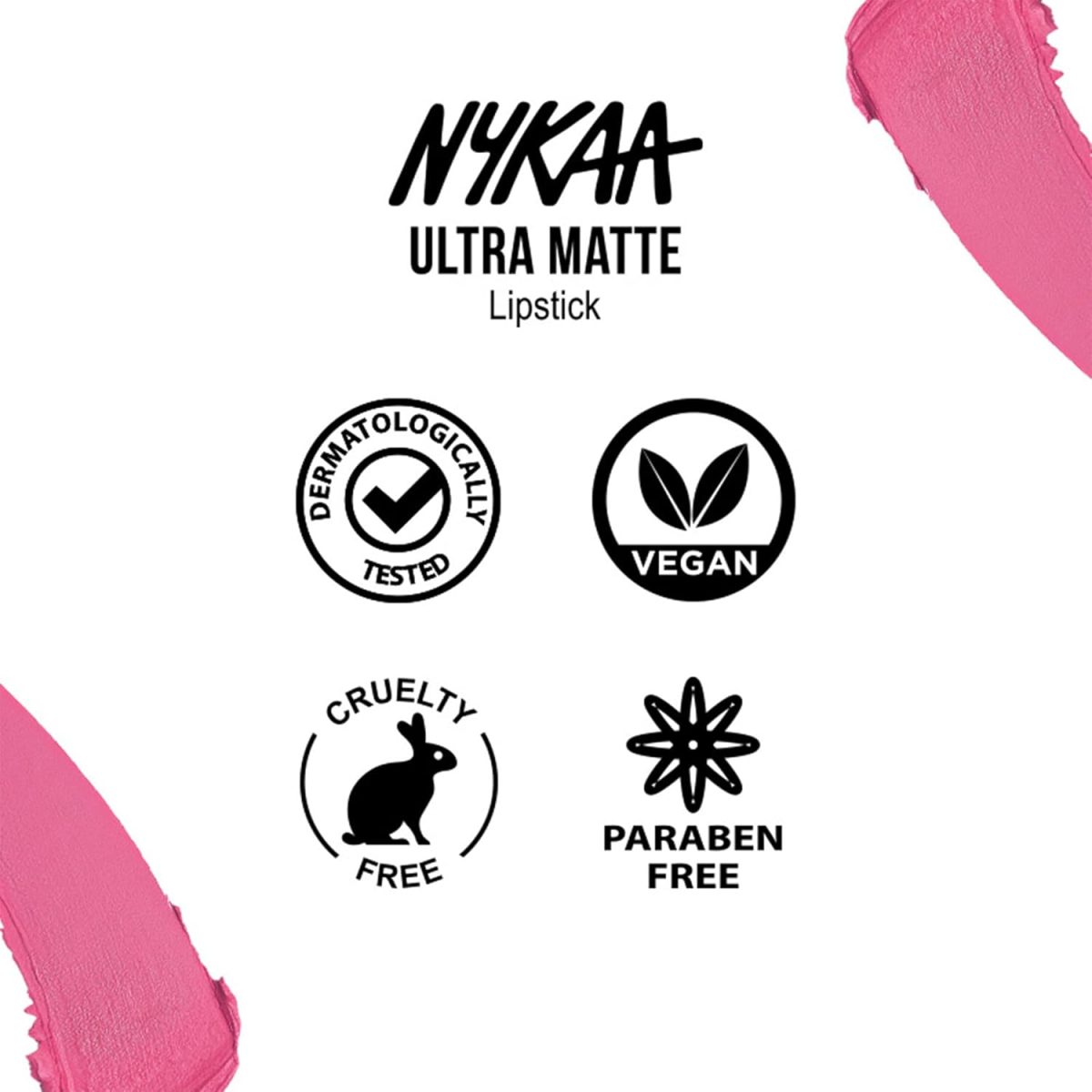 Nykaa Ultra Matte Lipstick, Matte Finish - Monalisa-09 - Image 8