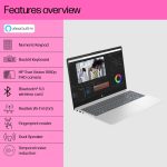 HP Laptop 15 - AMD Ryzen™ 3 7320U, 15.6inch(39.6 cm) FHD, IPS, Micro-Edge, Anti-Glare, 8GB RAM, 512GB SSD, AMD Radeon Graphics (Win 11 Home,Dual Speakers, MSO,Natural Silver),15-fc0027AU - Image 4