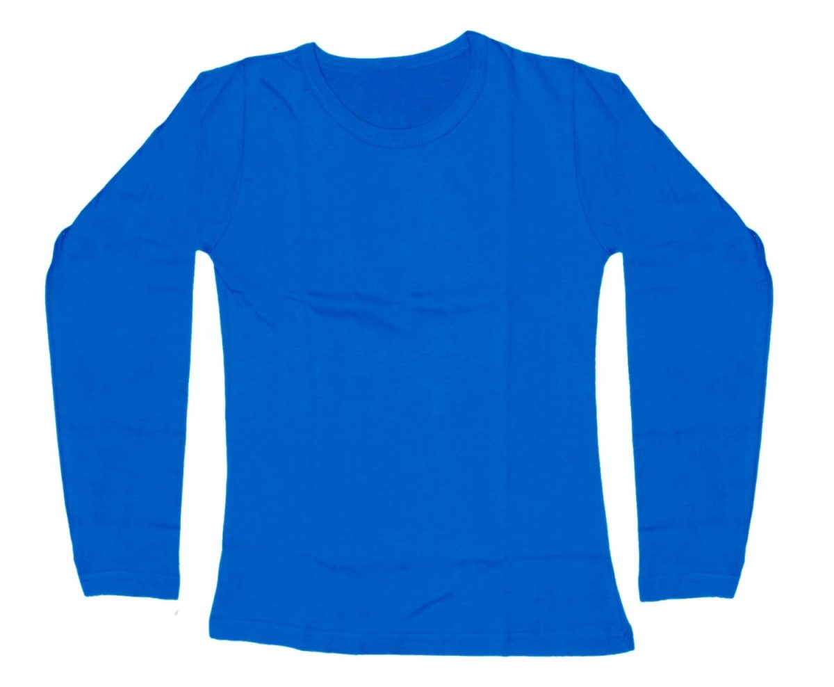 IndiWeaves Girls Cotton Full Sleeves Solid T-Shirts (10200-3935-iw_Multicolor_13-14 Years) Pack of 2 - Image 2