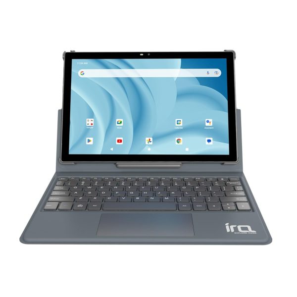 Wishtel IRA Duo+ (10.1 inch) Tablet + Keyboard | 4GB RAM 64GB ROM | Wi-Fi + 4G Volte | Dual SIM | 8000mAH Battery | 2Ghz Octacore Processor | Android 11 | 4GB Tablet PC | Free Accessories, Black