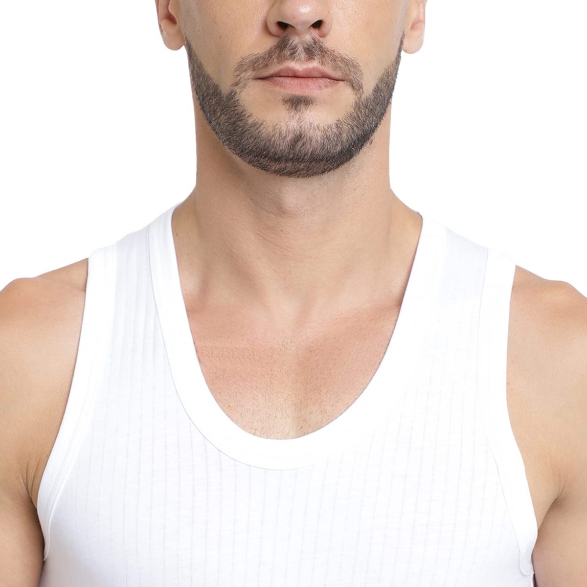 Van Heusen Men Regular Fit Vest - 100% Combed Cotton - Ultra Soft, Label Free, Wider Straps - Image 6