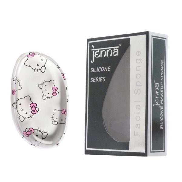 Jenna Silicone Makeup Sponge, White