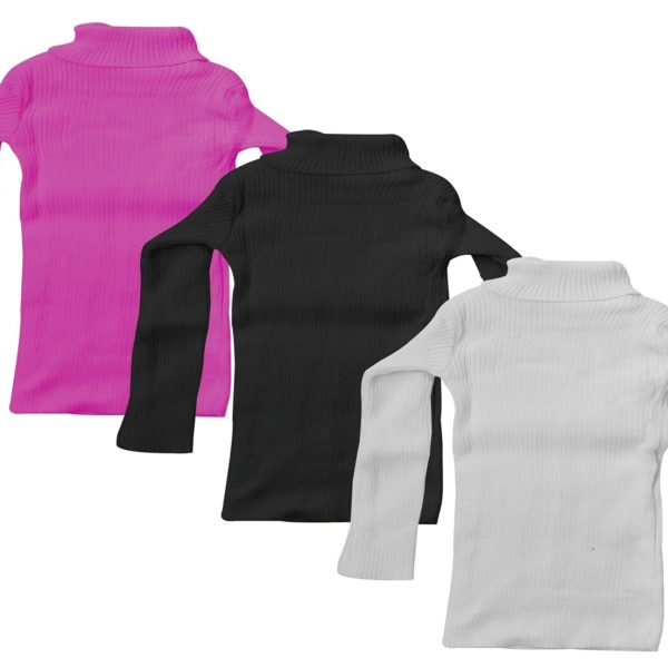Indistar Girl's T-Shirt (Pack of 3)